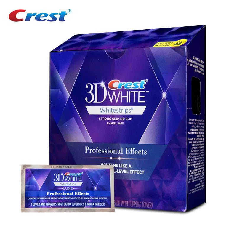 Crest 3D Whitestrips for powerful at-home teeth whitening