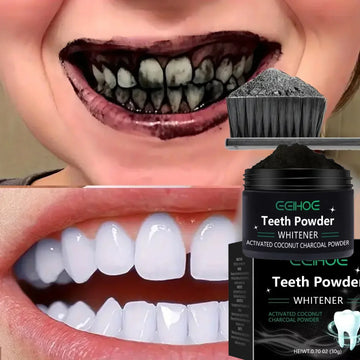 Natural Tooth Whitening Powder – Deep Clean & Fresh Breath