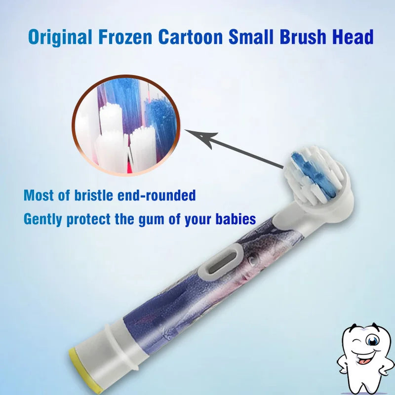 Oral-B Kids Replacement Heads – Gentle Cleaning for EB10 Brushes