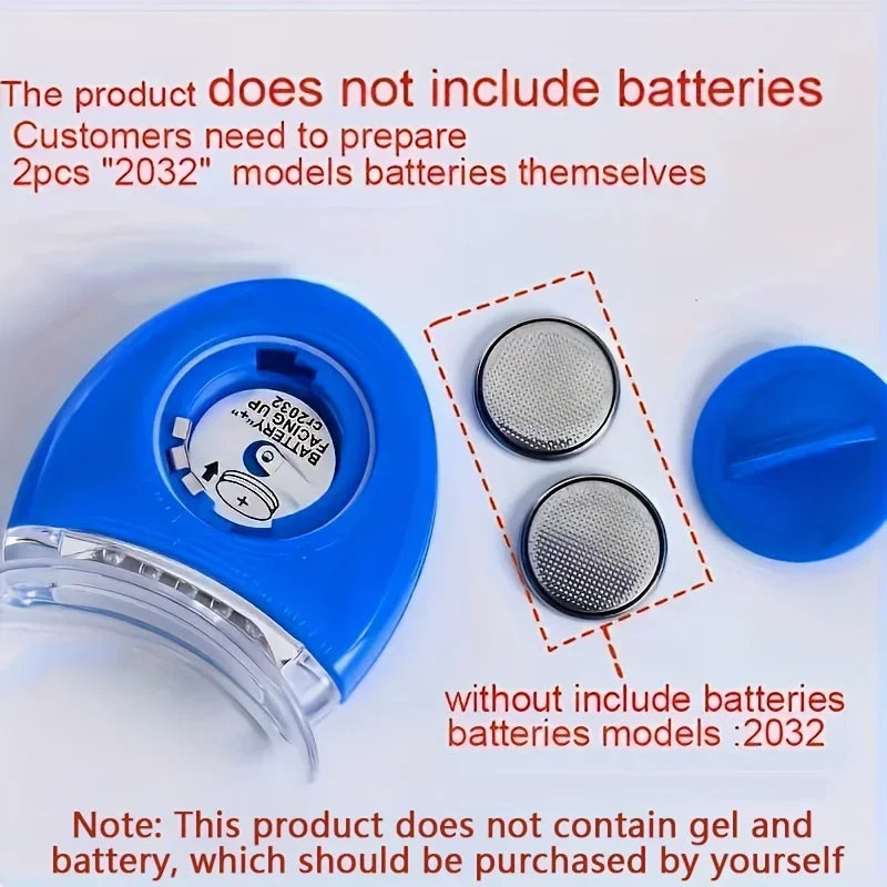 LED Teeth Whitening Light – Blue UV Laser Bleaching Lamp